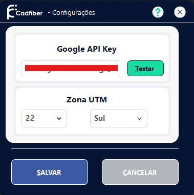 Configurações